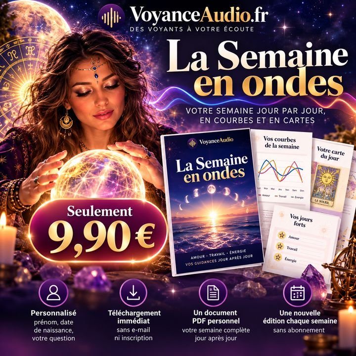 La Semaine en ondes, votre semaine jour par jour en courbes et en cartes, 9,90 euros : personnalisé, téléchargement immédiat, PDF personnel, nouvelle édition chaque semaine